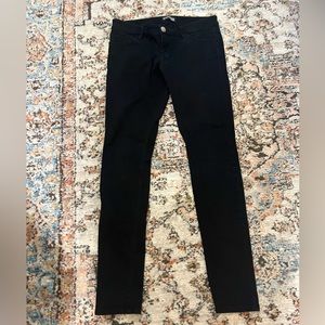 Express, black skinny jeans, size: 2